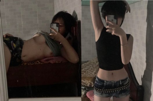 Clip sex bí mật với em gái tóc ngắn